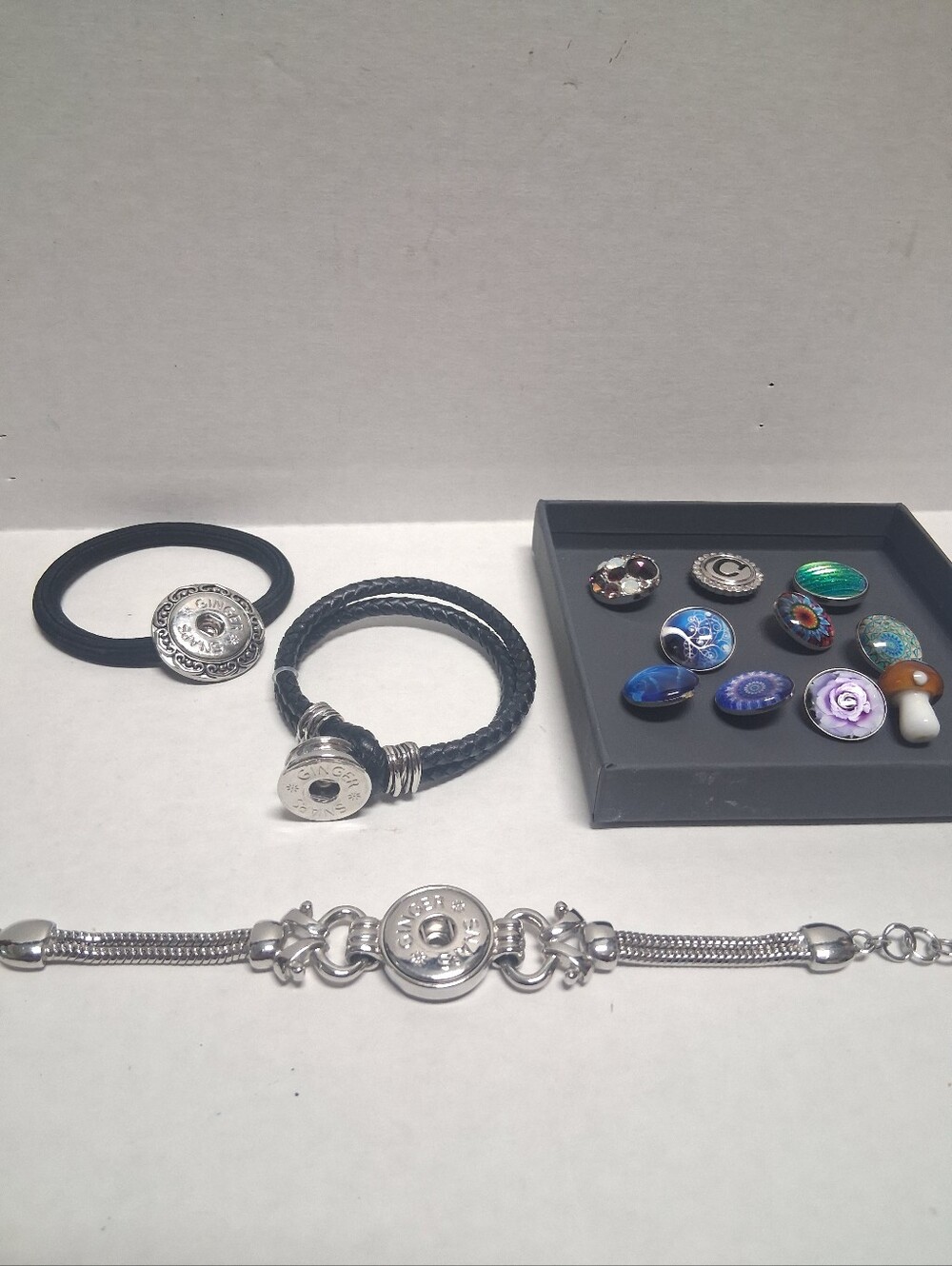 Ginger Snaps Assorted Braclet And Charm Set